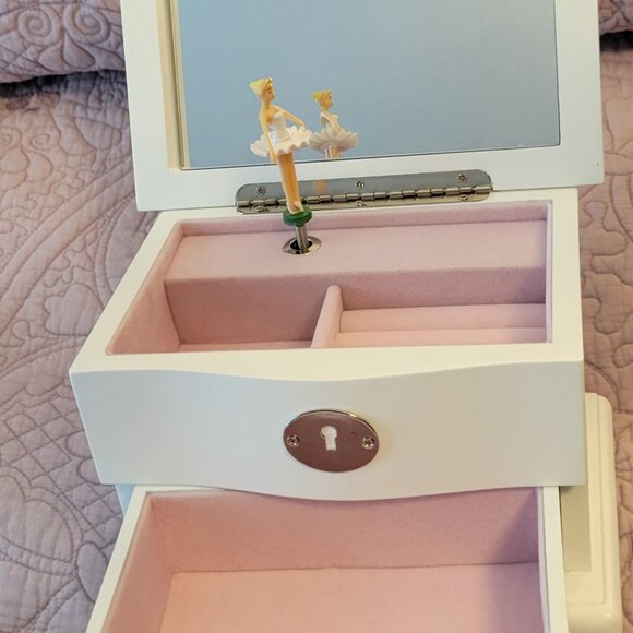 Ballerina Jewelry Box - White - Girls - $30 - Picture 8 of 9